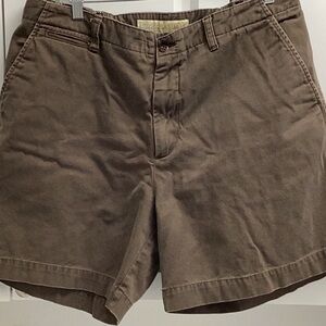 Cabela's Brown Flat Front Shorts